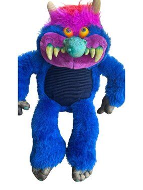 Vintage 1986 My Pet Monster AmToy 24 Inch Big Plush Original No Cuffs.